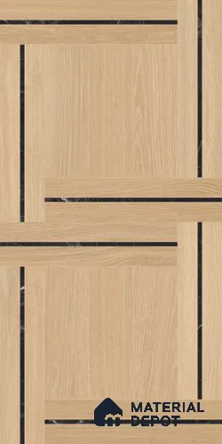 TL 12818 Veneer 304 Ivory 4 ft x 2 ft Vitrified Matte Finish Tile - 9 mm