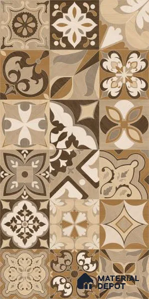 TL 12815 Veneer 306 - R1 4 ft x 2 ft Vitrified Matte Finish Tile - 9 mm