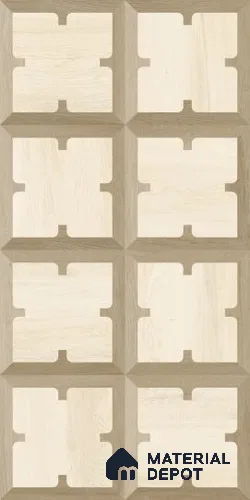 TL 12823 Veneer 313 Grey 4 ft x 2 ft Vitrified Matte Finish Tile - 9 mm