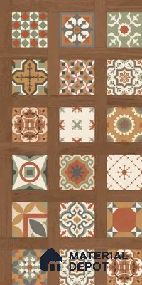 TL 12824 Veneer 314 4 ft x 2 ft Vitrified Matte Finish Tile - 9 mm