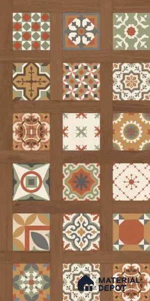 TL 12824 Veneer 314 4 ft x 2 ft Vitrified Matte Finish Tile - 9 mm