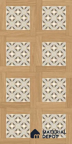 TL 12827 Veneer 317 4 ft x 2 ft Vitrified Matte Finish Tile - 9 mm