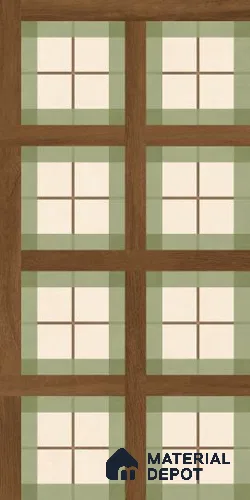 TL 12826 Veneer 318 4 ft x 2 ft Vitrified Matte Finish Tile - 9 mm
