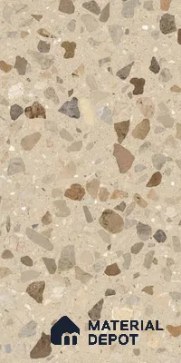 TL 12796 C Venetian Terazzo Moca 4 ft x 2 ft Vitrified Matte Finish Tile - 9 mm