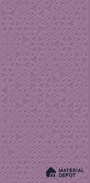 TL 00694 B Violet Visions Series Pattern 3 Purple Matte Finish 4 ft x 2 ft Full Body Vitrified Tile - 9 mm (Sample)
