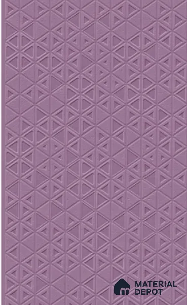 TL 00694 H Violet Visions Series Pattern 7 Purple Chrome Finish 4 ft x 2 ft Full Body Vitrified Tile - 9 mm (Sample)
