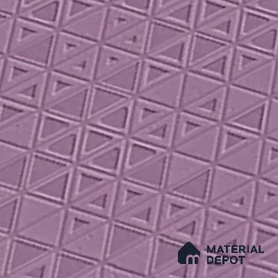 TL 00694 H Violet Visions Series Pattern 7 Purple Chrome Finish 4 ft x 2 ft Full Body Vitrified Tile - 9 mm (Sample)
