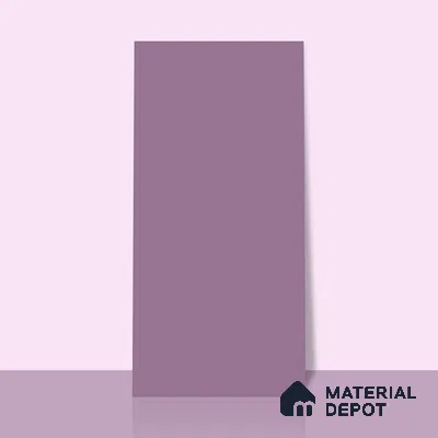 TL 00694 A Violet Visions Series Plain Purple Matte Finish 4 ft x 2 ft Full Body Vitrified Tile - 9 mm