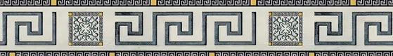 Geometric Look Border Tile TL 05916 Spatial Accent Series 1 ft x 2 inch Vitrified Matte Finish Tile Border - 9 mm | Image 1