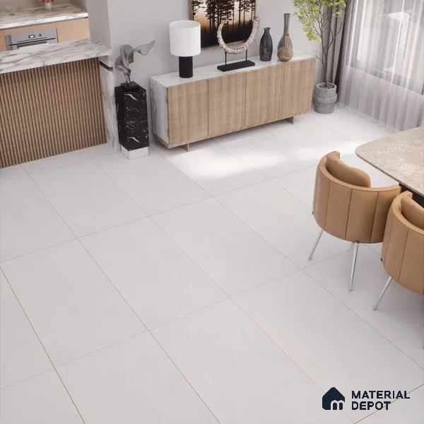 Plain Floor & Wall Tile TL 05553 B Vivid Fusion 4 ft x 2 ft Matte Finish Floor & Wall Tile -9 mm