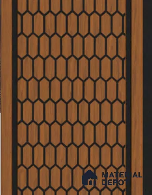 Hexagon Decolux Series Decorative Wall Panel/Panels | 8 ft x 8.2 inch - 3 mm | VX3014 | Width is Subjected to 5% Variation