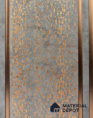 Multi Colour Patterned Look Charcoal Decorative Wall Panel VX3011 8 ft x 8.2 inch - 3 mm | Suitable for Feature Wall, TV Unit & Living Room | Width is Subjected to 5% Variation