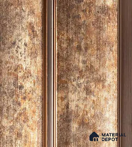 Brown Wooden Louver VL 19 PA (VL 19) 8 ft x 4.9 inch Charcoal Panel - 12 mm | Suitable for Feature Wall, TV Unit & Living Room | Width is Subjected to 5% Variation