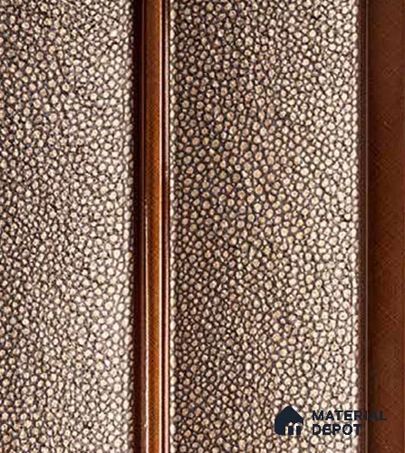 Brown Patterned Louver VL 20 AT (VL 20) 8 ft x 4.9 inch Charcoal Panel - 12 mm | Suitable for Feature Wall, TV Unit & Living Room | Width is Subjected to 5% Variation