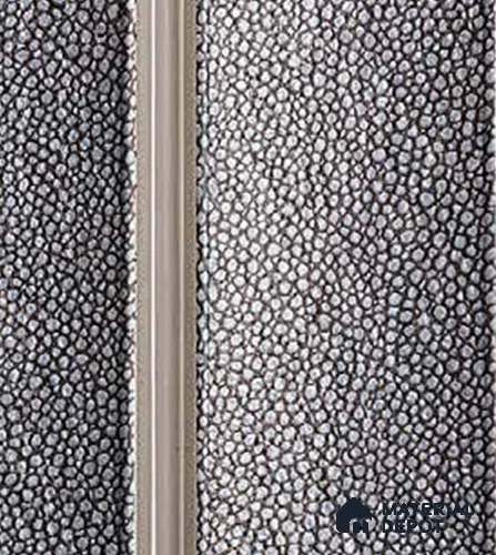 Grey Patterned Louver VL 21 AT (VL 21) 8 ft x 4.9 inch Charcoal Panel - 12 mm | Suitable for Feature Wall, TV Unit & Living Room | Width is Subjected to 5% Variation