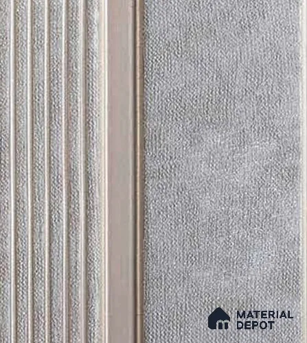 Grey Patterned Louver VL 22 GR (VL 22) 8 ft x 4.9 inch Charcoal Panel - 12 mm | Suitable for Feature Wall, TV Unit & Living Room | Width is Subjected to 5% Variation
