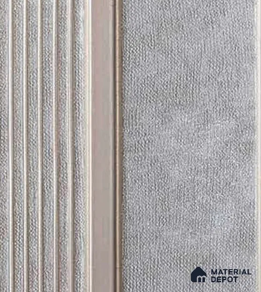 Grey Patterned Louver VL 22 GR (VL 22) 8 ft x 4.9 inch Charcoal Panel - 12 mm | Suitable for Feature Wall, TV Unit & Living Room | Width is Subjected to 5% Variation