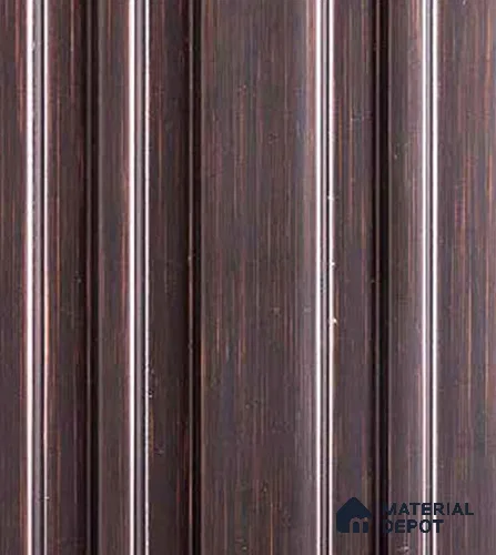 Matt Black Wooden Louver VL 26 PA (VL 26) 8 ft x 4.9 inch Charcoal Panel - 12 mm | Suitable for Feature Wall, TV Unit & Living Room | Width is Subjected to 5% Variation