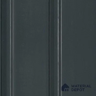 Black Plain Colour Louver VL 30 GR (VL 30) 8 ft x 4.9 inch Charcoal Panel - 12 mm | Suitable for Feature Wall, TV Unit & Living Room | Width is Subjected to 5% Variation