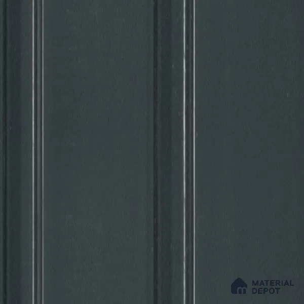 Black Plain Colour Louver VL 30 GR (VL 30) 8 ft x 4.9 inch Charcoal Panel - 12 mm | Suitable for Feature Wall, TV Unit & Living Room | Width is Subjected to 5% Variation