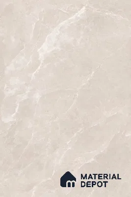 Marble Floor & Wall Tile TL 07537 C Italian Crema Pearl 6 ft x 4 ft Matte Finish Vitrified Tile - 9 mm | Suitable For living Room, Bedroom, Bathroom | Adhesive and Spacers Must be Used During Installation
