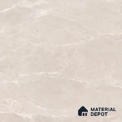 Marble Floor & Wall Tile TL 07537 C Italian Crema Pearl 6 ft x 4 ft Matte Finish Vitrified Tile - 9 mm | Suitable For living Room, Bedroom, Bathroom | Adhesive and Spacers Must be Used During Installation