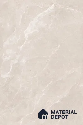 Marble Floor & Wall Tile TL 07537 Italian Crema 6 ft x 4 ft Glossy Finish Vitrified Tile - 15 mm | Suitable For living Room, Bedroom, Bathroom | Adhesive and Spacers Must be Used During Installation (Sample)