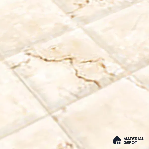 Beige Highlighter Wall Tile TL 07530 C Lustra 3023 Jazz L 2 ft x 1 ft Ceramic Glossy Finish - 9 mm | | Suitable for Living Room, Bedroom, Bathroom