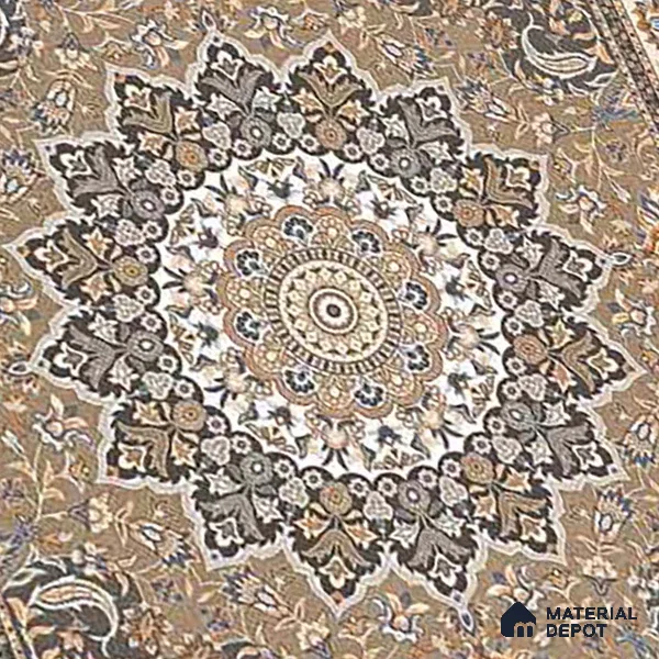 Moroccan Wall & Floor Tile TL 07382 Festival Rocker 2 ft x 2 ft Matte Finish Vitrified Tile - 9 mm | Suitable For Kitchen, Bedroom, Dining Area | Please Expect a Slight Variation of Pattern | Random Designs