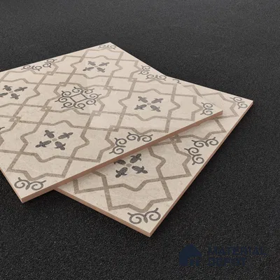 Moroccan Wall & Floor Tile TL 07425 Elude 2 ft x 2 ft Matte Finish Vitrified Tile - 9 mm | Suitable For living Room, Bedroom, Bathroom | Please Expect a Slight Variation of Pattern