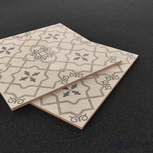 Moroccan Wall & Floor Tile TL 07425 Elude 2 ft x 2 ft Matte Finish Vitrified Tile - 9 mm | Suitable For living Room, Bedroom, Bathroom | Please Expect a Slight Variation of Pattern