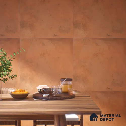 Stone Floor Tile TL 07416 Vint Terra 2 ft x 2 ft Matte Finish Vitrified Tile - 9 mm  | Suitable For Bathroom, Terrace & Balcony
