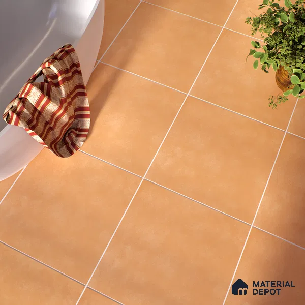 Cement Wall & Floor Tile TL 07410 Azzule Jaisalmer 2 ft x 2 ft Matte Finish Vitrified Tile - 9 mm | 4 Random Design | Suitable For living Room, Bedroom, Kitchen | Random Designs