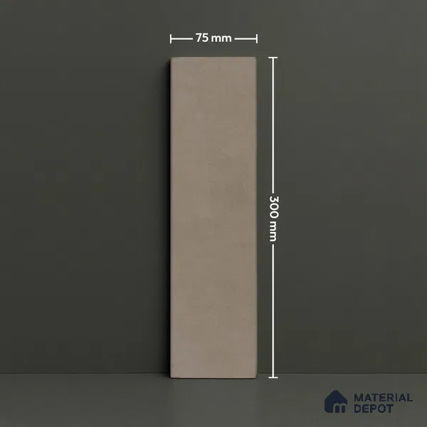 Subway Wall Tile TL 07370 B Trend Harvest 300 mm x 75 mm Matte Finish Vitrified Tile - 8.5 mm | 4 Random Design | Suitable For Bathroom, Kitchen Backsplash (Sample)