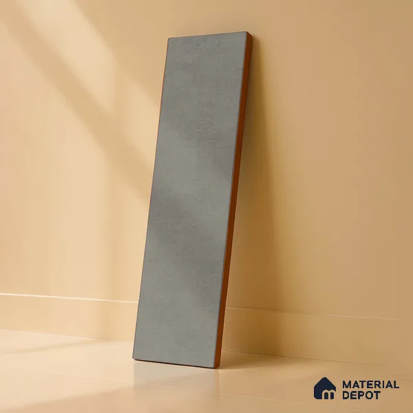 Subway Wall Tile TL 07369 B Trend Moon Grey 300 mm x 75 mm Matte Finish Vitrified Tile - 8.5 mm | 4 Random Design | Suitable For Bathroom, Kitchen Backsplash