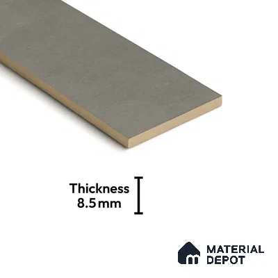 Subway Wall Tile TL 07369 B Trend Moon Grey 300 mm x 75 mm Matte Finish Vitrified Tile - 8.5 mm | 4 Random Design | Suitable For Bathroom, Kitchen Backsplash