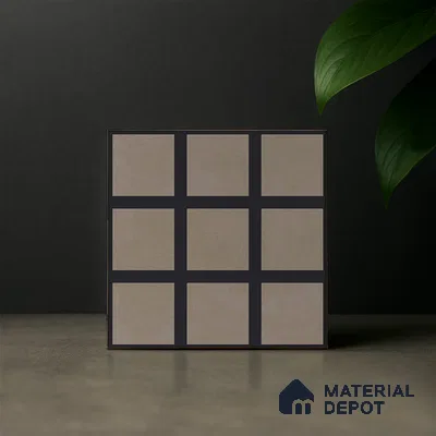 Moroccan Wall & Floor Tile TL 07268 Trend Harvest Decor 5006 200 mm x 200 mm Matte Finish Vitrified Tile - 8 mm | 4 Random Design | Suitable For living Room, Bedroom, Kitchen | Please Expect a Slight Variation of Pattern (Sample)