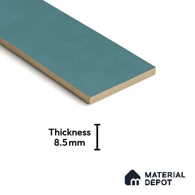 Subway Wall Tile TL 07367 B Trend Mint 300 mm x 75 mm Matte Finish Vitrified Tile - 8.5 mm | 4 Random Design | Suitable For Bathroom, Kitchen Backsplash