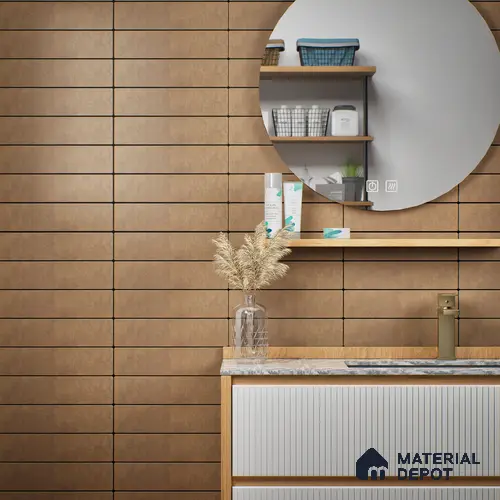 Subway Wall Tile TL 07372 B Trend Sark 300 mm x 75 mm Matte Finish Vitrified Tile - 8.5 mm | 4 Random Design | Suitable For living Room, Bedroom, Kitchen