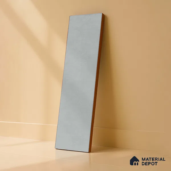 Subway Wall Tile TL 07368 B Trend Silver 300 mm x 75 mm Matte Finish Vitrified Tile - 8.5 mm | 4 Random Design | Suitable For Bathroom, Kitchen Backsplash