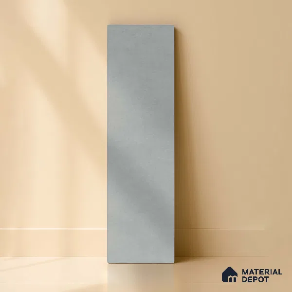 Subway Wall Tile TL 07368 B Trend Silver 300 mm x 75 mm Matte Finish Vitrified Tile - 8.5 mm | 4 Random Design | Suitable For Bathroom, Kitchen Backsplash