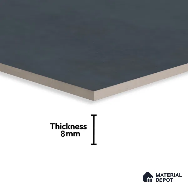 Subway Wall & Floor Tile TL 07376 Trend Concrete 200 mm x 200 mm Matte Finish Vitrified Tile - 8 mm | 4 Random Design | Suitable For living Room, Bedroom, Kitchen | Please Expect a Slight Variation of Pattern (Sample)