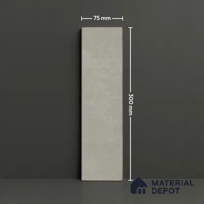 Subway Wall Tile TL 07374 B Trend Sand 300 mm x 75 mm Matte Finish Vitrified Tile - 8.5 mm | 4 Random Design | Suitable For Kitchen, Bathroom, Dining Area