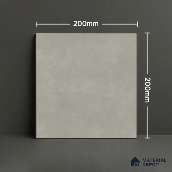 Subway Wall & Floor Tile TL 07374 Trend Sand 200 mm x 200 mm Matte Finish Vitrified Tile - 8 mm | 4 Random Design | Suitable For Kitchen, Bathroom, Dining Area | Please Expect a Slight Variation of Pattern