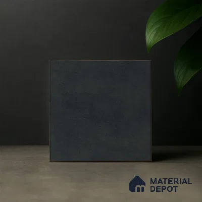 Subway Wall & Floor Tile TL 07371 Trend Black 200 mm x 200 mm Matte Finish Vitrified Tile - 8 mm | 4 Random Design | Suitable For Kitchen, Bathroom, Balcony | Please Expect a Slight Variation of Pattern