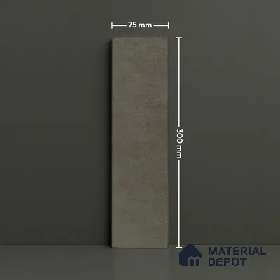 Subway Wall Tile TL 07377 B Trend Cedar 300 mm x 75 mm Matte Finish Vitrified Tile - 8.5 mm | 4 Random Design | Suitable For Kitchen, Bathroom, Dining Area