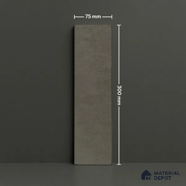 Subway Wall Tile TL 07377 B Trend Cedar 300 mm x 75 mm Matte Finish Vitrified Tile - 8.5 mm | 4 Random Design | Suitable For Kitchen, Bathroom, Dining Area