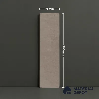 Subway Wall Tile TL 07373 B Trend Late 300 mm x 75 mm Matte Finish Vitrified Tile - 8.5 mm | 4 Random Design | Suitable For living Room, Bedroom, Kitchen (Sample)