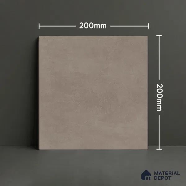 Subway Wall & Floor Tile TL 07373 Trend Late 200 mm x 200 mm Matte Finish Vitrified Tile - 8 mm | 4 Random Design | Suitable For Kitchen, Bathroom, Dining Area | Please Expect a Slight Variation of Pattern