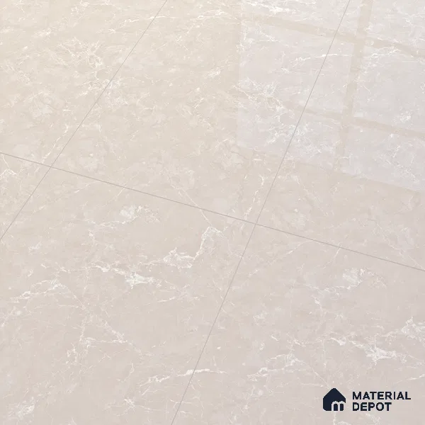 Marble Wall & Floor Tile TL 07393 Pearl Galaxy Gray Posh 4 ft x 2 ft Glossy Finish Vitrified Tile - 9 mm | Suitable For living Room, Bedroom, Kitchen (Sample)